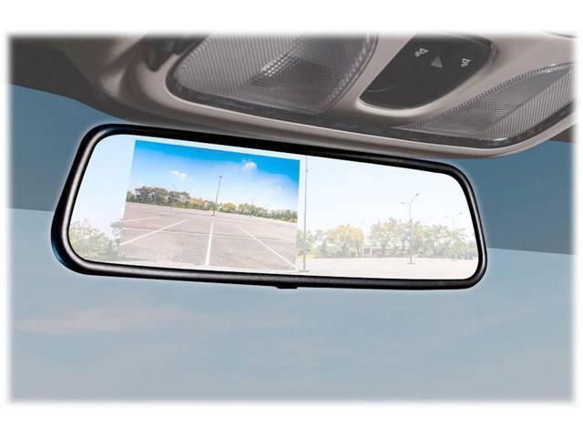 Metra - iBEAM 4.5" Replacement Rearview Mirror Monitor - Black - image 7