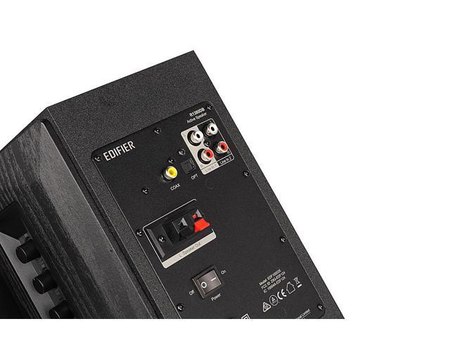 Edifier - R1380DB 4" 42-Watt Powered Bookshelf Speaker (Pair) - Black - image 12