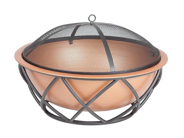 Photos - BBQ Accessory Fire Sense Barzelonia Round Copper Look Fire Pit 62241 