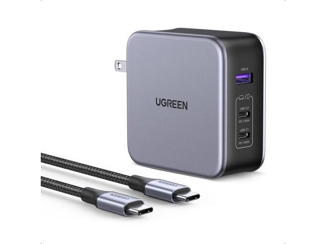 Zell 140W Usb C Charger, Mac Book Pro Charger Foldable Nexode Pd3.1 Pps 3-Port Fast Gan Laptop Wall Charger Power Adapter For Macbook Pro 16'',...