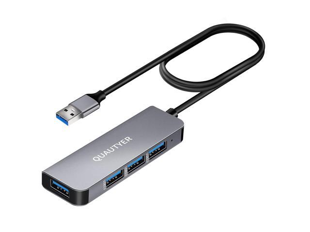 Zell Usb C Hub, 4 Ports Mini Hub Extensions, Usb Hub Splitter, 1 Usb 3.0 Hub Separates 4 Usb 3.0 Hubs, Laptop U Sb Hub, Laptop Usb Splitter,...
