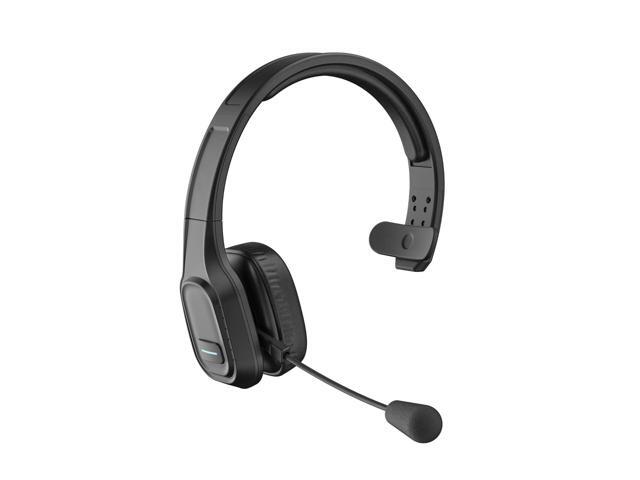Zell Trucker Bluetooth Headset V5.0, Wireless Headset With Noise Canceling & Mute Microphone For Cell Phones, On Ear Bluetooth Headphone For.