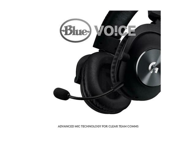 Logitech PRO X 981-000817 Wired Over-the-Ear Gaming Headset Black