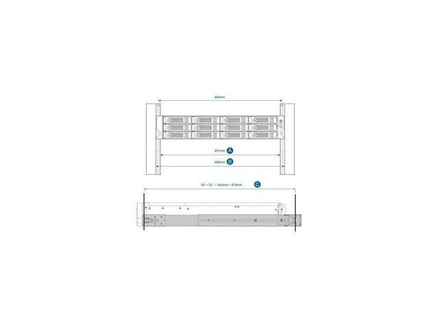 QNAP Rail Kit for 2 RU Rackmount Models - image 3
