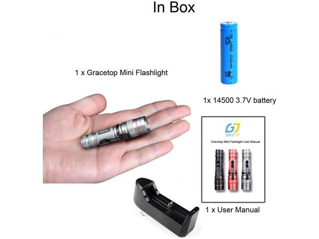 Super Mini LED Flashlight Pen Light 3 Light Modes for Camping, Hiking, Hunting, Backpacking, Fishing and BBQ