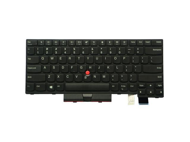 AUTENS Replacement US Layout Keyboard for Lenovo ThinkPad T470 T480 Laptop No Backlight (Not Fit T470s T470p T480s T480p)
