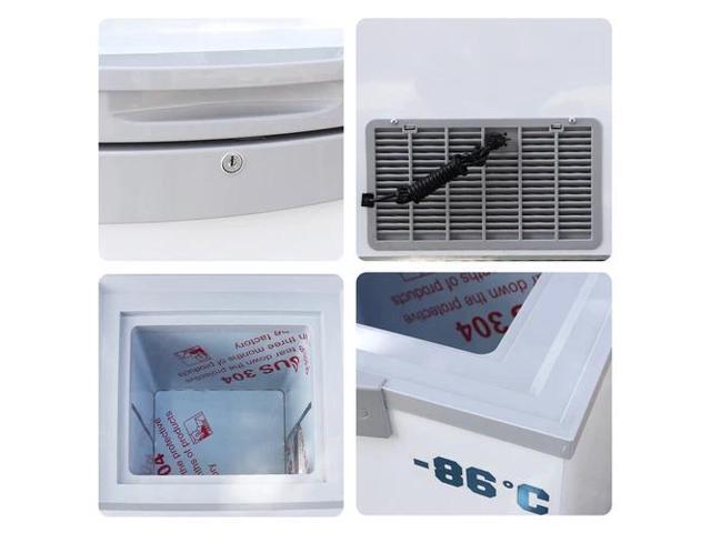 HNZXIB -86 28L Portable Mini Ultra Low Temperature Lab Freezer Deep Refrigerator USA