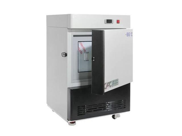 HNZXIB Vertical Ultra Low temperature Freezer -86° (30L), 110V Portable Lab Cryogenic Freezer, Ultra Low Temperature Medical Countertop...
