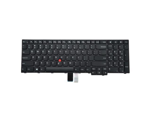 AUTENS Replacement US Keyboard for Lenovo ThinkPad E550 E550c E555 E560 E565 Laptop No Backlight
