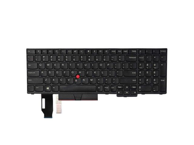 AUTENS Replacement US Keyboard for Lenovo ThinkPad E580 E585 L580 P52 P72 (Not Fit P52s) Laptop (No Backlight)