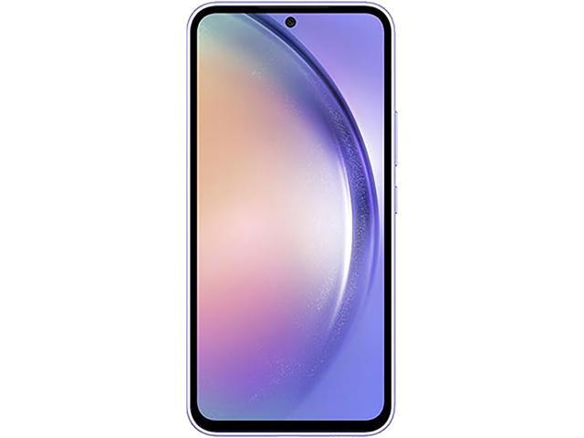 Samsung Galaxy A54 Dual-SIM 128GB ROM + 8GB RAM (Only GSM No CDMA) Factory Unlocked 5G Smartphone (Awesome Violet) - International Version