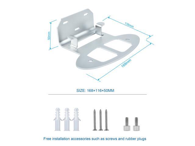 STANSTAR bracket made of aluminum alloy that can be hung on a wall. It applies to Orbi's entire home tri-band mesh WiFi 6 system/Orbi Ultra...