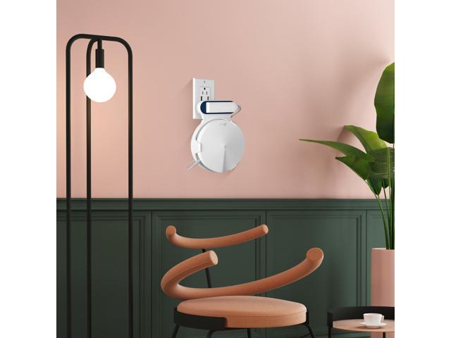 STANSTAR Wall Mount for TP-Link Deco M9 Plus Whole Home Mesh WiFi System, Sturdy Bracket Holder, Without Messy Wires(1Pack)