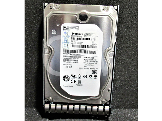 3tb 3.5' 7.2k Sata Hdd - 81Y9798