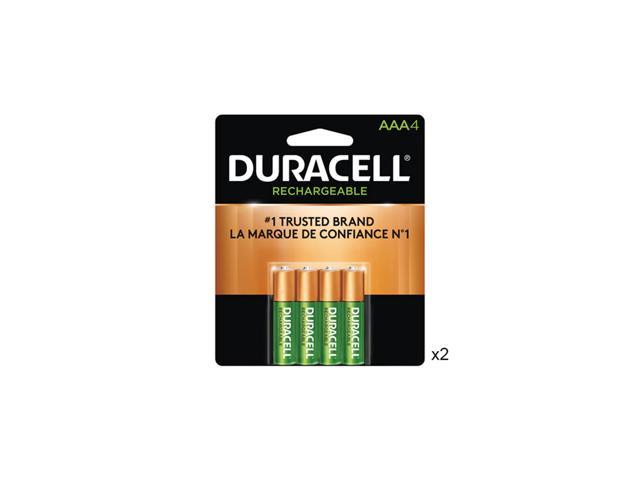 UPC 628848220598 product image for 8 x AAA Duracell Rechargeable (DX2400) Batteries (900 mAh) | upcitemdb.com