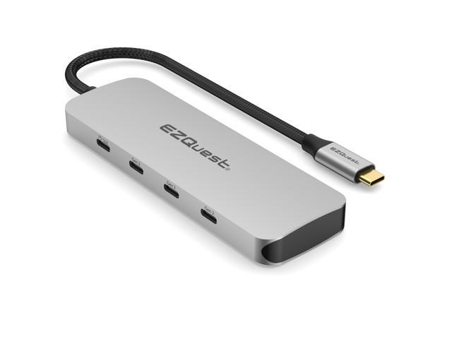 USB-C Gen 2 Hub Adapter 7-Ports 3X USB-C 10Gbs Gen 2, 3X USB 3.0 5Gbs Ports, and 1X USB-C Power Delivery 3.0 with 5Gbs Data