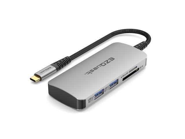 USB-C Multimedia 8-in-1 Hub HDMI 4K, 100 Watts USB-C Power Delivery with (FRS) or 5Gbps Data, 2 x USB-C Ports, 2 x USB-A 3.0 Ports, SD and Micro SD