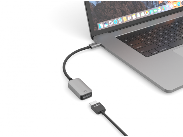EZQuest USB-C to HDMI 4K, 60Hz Adapter Space Gray - X40016