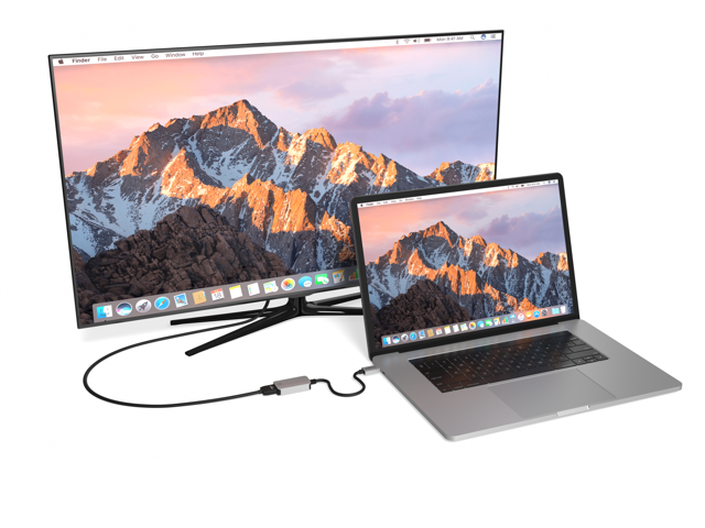 EZQuest USB-C to HDMI 4K, 60Hz Adapter Space Gray - X40016