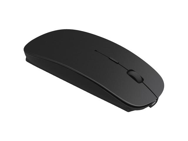 Slim Rechargeable Bluetooth Wireless Mouse - Tsmine Optical Silent Click Cordless Mice for Notebook, PC, Laptop, Computer, Windows/Android.