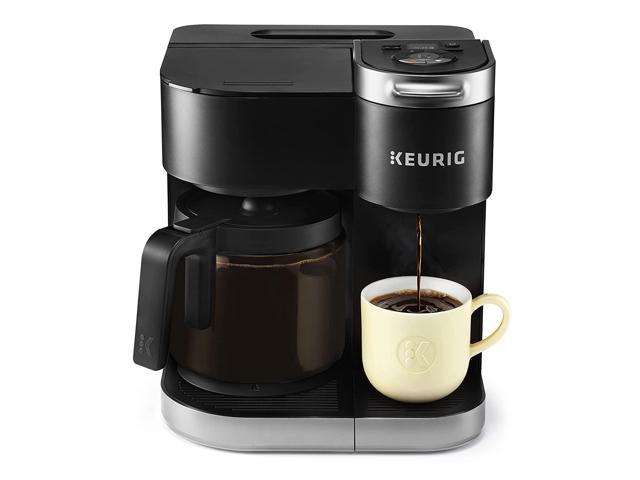 New Keurig K-Duo Single Serve K-Cup Pod And Carafe Coffee Maker, With Programmable Features And Strong Brew Function, Black