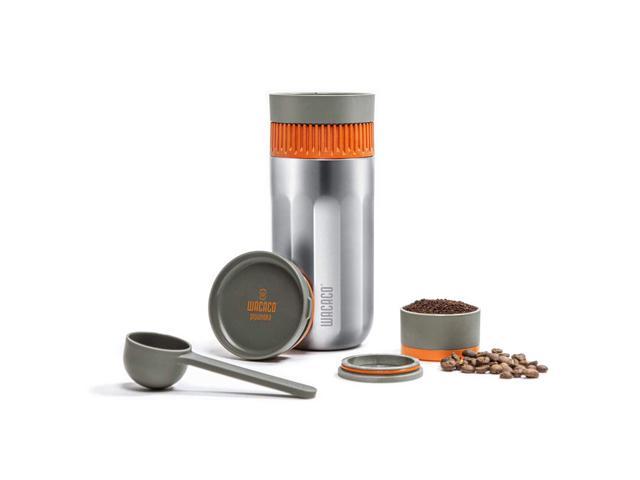 New Wacaco Pipamoka, All-In-One Vacuum Pressured Portable Coffee Maker, Insulated Travel Mug, Hand Powered And Pressure Brewer, Quick Extract.