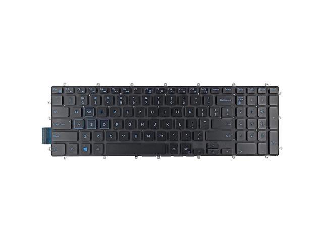 Replacement Keyboard Compatible With Dell G3 3579 3779 3590, G5 5587 5590, G7 7588 7590 7790 Series Game Laptop With Blue Frame Us Layout