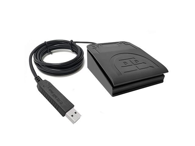 Upgraded Usb Single Foot Pedal One Key Program Computer Keyboard With Five Custom Functions, Photoelectric Switch