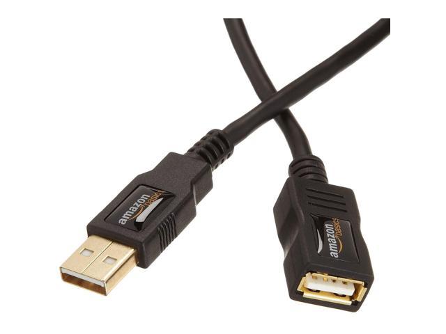 Usb 2.0 Extension Cable 2-Pack - A-Male To A-Female Adapter Cord - 3.3 Feet (1 Meter)