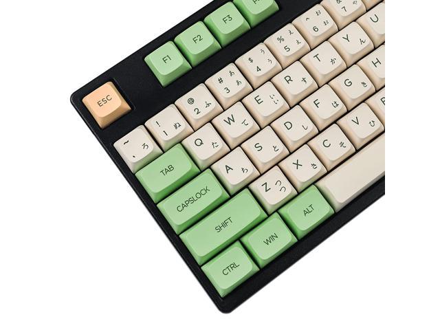 Retro Zda Pbt Cute Japanese Keycaps Similar To Xda Keycap Dye Sub For Mx Split Keyboard 104 87 Gk61 Melody 96 Kbd75 Id80 Gk64 Tada68Only.