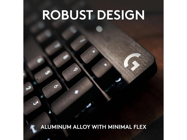 Logitech - G413 TKL SE Tenkeyless Wired Mechanical Tactile Switch Gaming Keyboard for Windows/Mac with Backlit Keys - Black - image 5