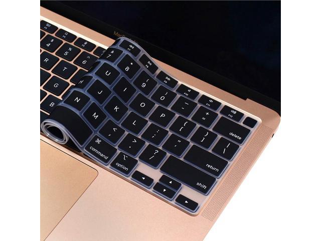Silicone Keyboard Cover Skin For Newest Macbook Air 13.3 Inch A2337 M1 Released In Nov. 2020 Touch Id & Retina Display Us Version Ultra Thin.