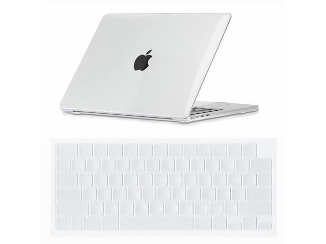 Compatible With Clear 13 Inch Macbook Air M2 2022 Case Crystal Hard Laptop Cover For Mac Air 13.6-Inch New M2 Air Model A2681&Keyboard Protector, Clear