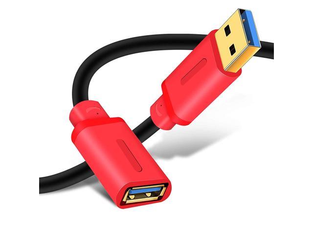 Usb 3.0 Extension Cable 20Ft, Usb 3.0 Extension Cable - A-Male To A-Female For Usb Flash Drive, Card Reader, Hard Drive, Keyboard, Mouse, Playstation.