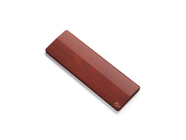 Gaming Wooden Wrist Rest - Compact - Brown - Mechanical Keyboards Wood Ergonomic Palm Rest 12X4 Inches/19Mm Thick (Gv-75-Brown)