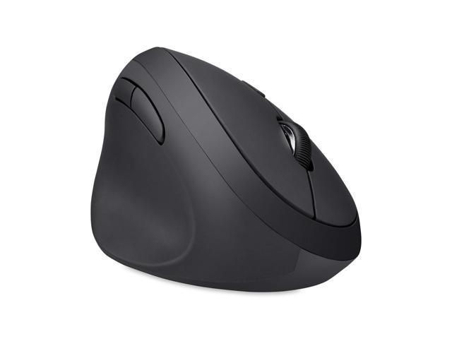 Perimice-719L, Left Handed Wireless Vertical Mouse, Portable Size For Laptops Computer, 3 Level Dpi