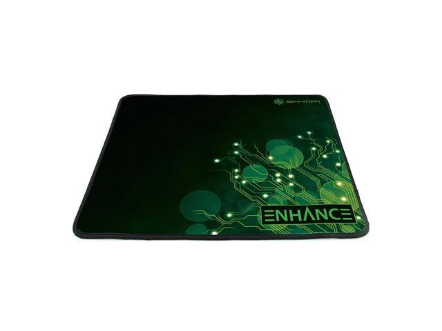 Enhance Large Gaming Mouse Pad (12.6 X 10.6) - Big Mouse Mat, Anti-Fray Stitching, Non-Slip Rubber Base, Precision Tracking For Mousepad With.