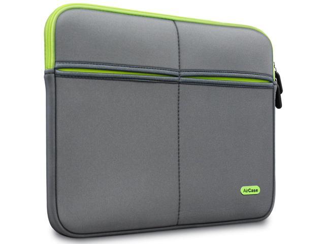 Aircase Laptop Bag Sleeve Case Cover For 15.6 Inch Laptop 6-Multi Pockets, Grey, 15.6 Inch