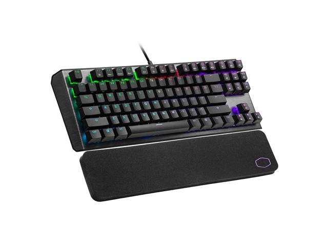 Ck530 V2 Tenkeyless Gaming Mechanical Keyboard Red Switch With Rgb Backlighting, On-The-Fly Controls, And Aluminum Top Plate