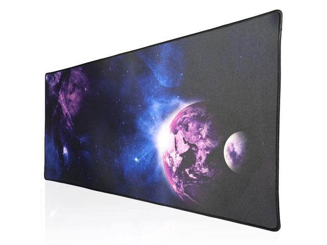 Xxl Professional Large Mouse Pat & Computer Game Mouse Mat (90X40 Sky Planet)
