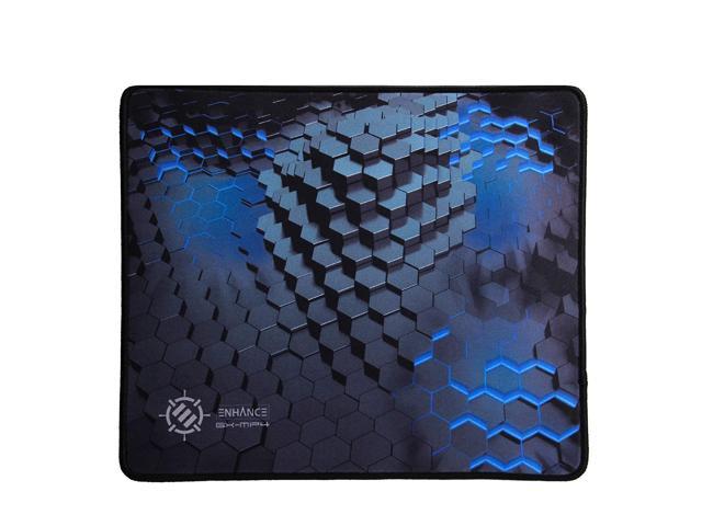 Large Gaming Mouse Pad (12.6 X 10.6) - Thick Mousepad With Stitched Edges, Non-Slip Rubber Base, High Precision Cloth Fabric Tracking Professional.