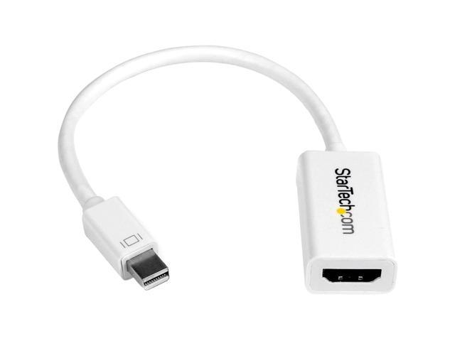 Mini To Hdmi Adapter - Active Mdp To Hdmi Video Converter - 4K 30Hz - Mini Dp Or Thunderbolt 1/2 Mac/Pc To Hdmi Monitor/Tv/Display - Mdp 1.2 To.