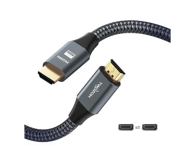 4K Hdmi Cable 25Ft/7.5M, High Speed 18Gbps Hdmi 2.0 Cable, Braided Cord, Compatible With Ps5, Ps3, Ps4, Pc, Projector, Hdtv, Xbox