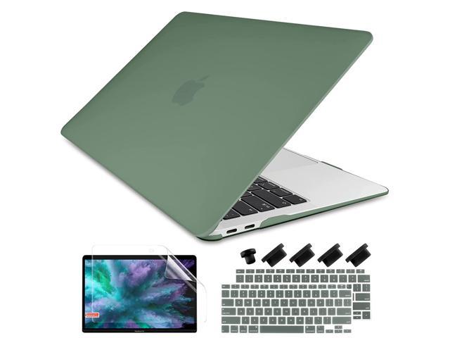 For Macbook Air 13 Inch Case 2021 2020 2019 2018 Release A2337 M1 A2179 A1932, Plastic Hard Shell Case & Keyboard Cover Compatible With Macbook Air.