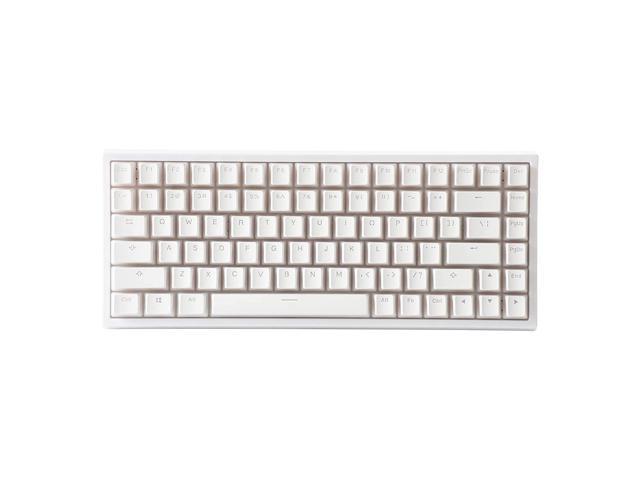 Kc84 84 Keys Hot Swappable Wired Mechanical Keyboard With Pbt Dye-Subbed Keycaps, Programmable, Rgb, Nkro, Type-C Cable For Win/Mac/Gaming/ Typist.