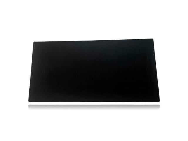Mammoth Size Gaming Desk Mouse Pad - Anti Slip Rubber Base - Stitched Edges - Large Desk Mat - 72' X 36' X 0.16' (Mammoth, All Black/No Logo)