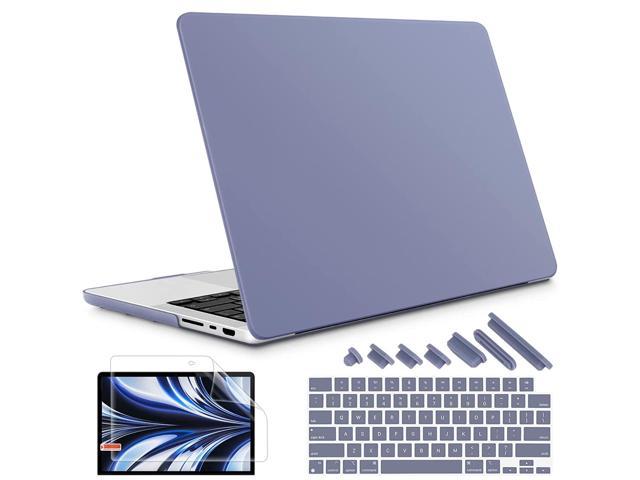 Compatible With Macbook Pro 14 Inch Case 2021 Release Model: A2442 M1 Pro/Max, Plastic Rubberized Matte Hard Shell Case Keyboard Cover For Macbook.