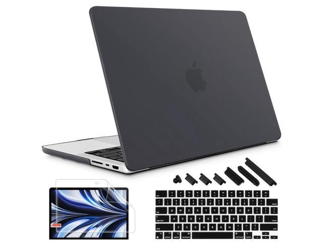 Compatible With Macbook Pro 14 Inch Case Cover 2021 Model A2442, Rubberized Frosted Matte See Through Hard Shell Case Keyboard Cover For Macbook.