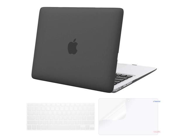 Case Compatible With Macbook Air 13 Inch (2010-2017 Released Version), Matte Frosted Hard Shell Case With Keyboard Cover & Screen Protector Fit.