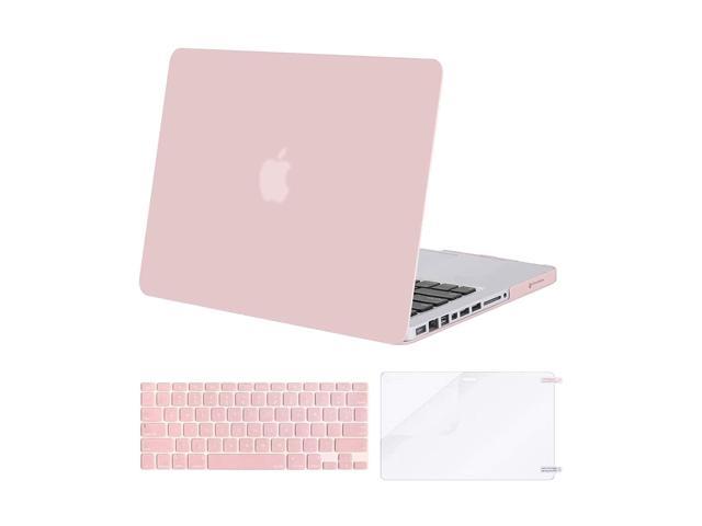 Plastic Hard Shell Case & Keyboard Cover & Screen Protector Only Compatible With Macbook Pro 13 Inch (A1278, Old Version With Cd-Rom), Release.